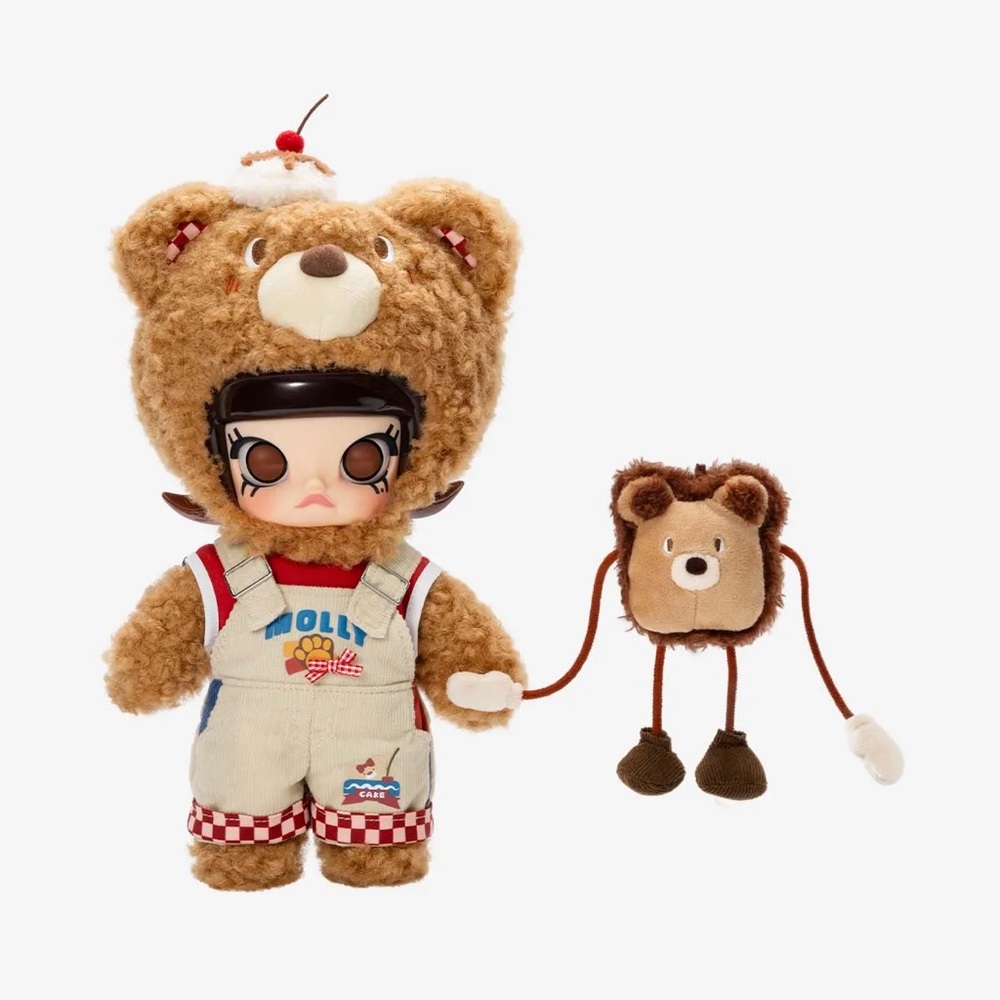 Pop Mart MOLLY Bear Bread 1/8 Action Figure